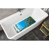 KLEINE WOLKE Wanneneinlage Bahamas Multicolor 36x92 cm