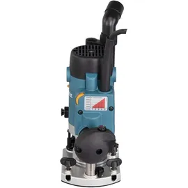 Makita Oberfräse 1.100 W inkl. D-53556 12-teiligem Fräser-Set im MAKPAC