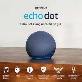 Amazon Echo Dot 5. Generation tiefseeblau