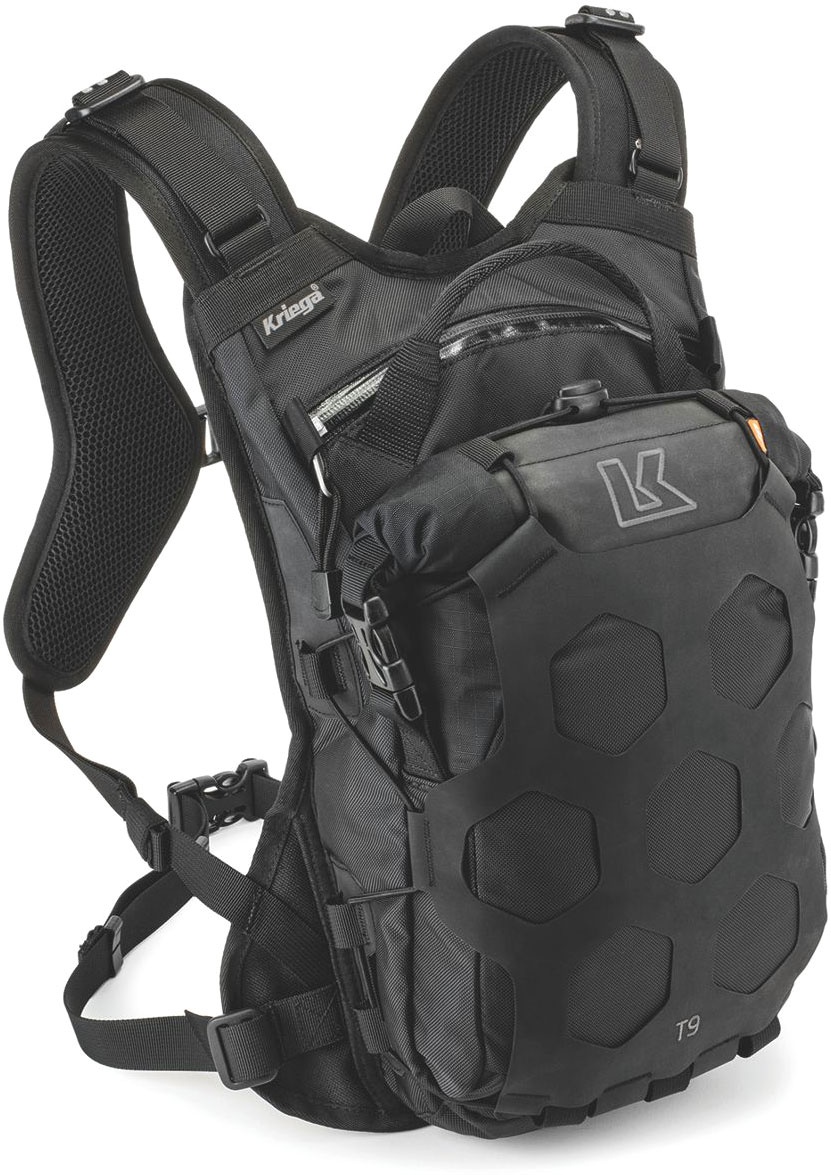 Kriega Trail 9, Backpack - Noir - 9 l