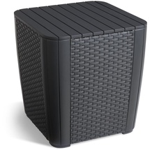 ALLIBERT Luzon Beistelltisch 39 x 39 cm anthrazit