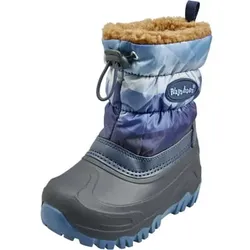 Playshoes Winter-Bootie Berge blau, 32/33