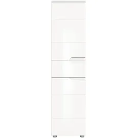 INOSIGN Midischrank »CAPRI, Höhe 151cm, 2 Türen mit Soft-Close-Funktion, 1 Schubkasten« Mehrzweckschrank, Universalschrank, Badschrank, Badhochschrank weiß