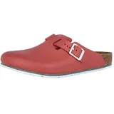 Birkenstock Damen/Herren-Haus--&-Arbeitsschuh, Boston Pro LE Mars red 39