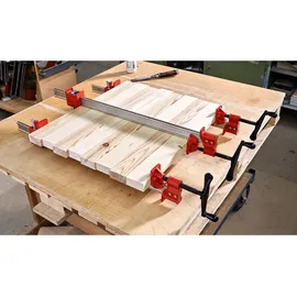 Bessey Schraubstock Stahl rot