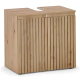 Stella Trading Waschbeckenunterschrank Artisan Oak Nachbildung (B/H/T) ca. 60x57x36 cm