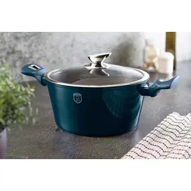 Berlinger Haus Aquamarin Topf-Set 4-tlg. Granit-Kochgeschirr