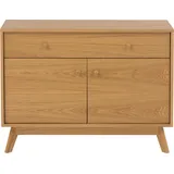 Woodman Sideboard »Bjórgvin«, Kommode, Breite 100 cm, im schlichten skandinavischen Design, braun