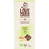 Lovechock Dattel Pistachio Almond Zartbitterschokolade 70 g