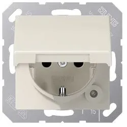 JUNG SCHUKO-Steckdose 16A 250V AS1520BFKIKL