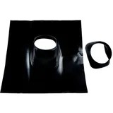 Wolf Heiztechnik Dachplatte Großformat 50cm x 50cm Neigung mit Adapter Schwarz