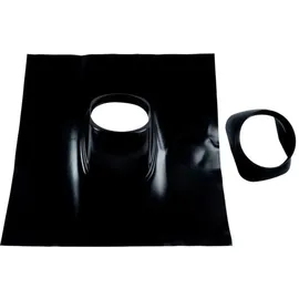 Wolf Heiztechnik Dachplatte Großformat 50cm x 50cm Neigung mit Adapter Schwarz