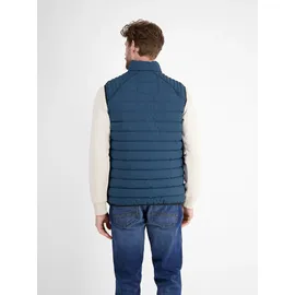 Lerros Steppweste LERROS, Herren, Gr. M, rot (burnt rot), Web, Obermaterial: 100% Polyester, unifarben, normal hüftbedeckend, Rundhals, Westen Steppweste, mit Reißverschluss