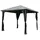 Home Deluxe LED Solar Pavillon Azur 3 x 3 m schwarz