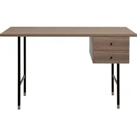 WoodMan Schreibtisch »Daniel«, Schubladen mit Soft-Close-Funktion, Beine aus Metall