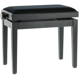 Gewa Pianobank Deluxe Massivholz Schwarz matt