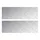 vidaXL Rautenscheiben 2 Stk Silber 90 x 30 cm Aluminium 4104307