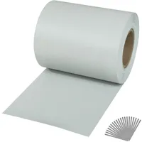 Tectake Sichtschutzstreifen 19 x 3500 cm grau PVC