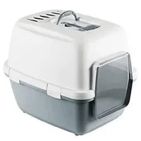 Kerbl Katzentoilette Cathy Comfort 58x45x48 Cm Blau/Grau/Weiß