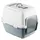 Kerbl Katzentoilette Cathy Comfort 58x45x48 Cm Blau/Grau/Weiß