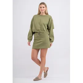 Tom Barron Freizeitanzug Sweatshirt und Rock Khaki/S