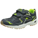 LICO Bob V Unisex Kinder Hallenturnschuh, marine/lemon, 29 EU