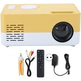 Mini-led-projektor Für Heimkino Mit Mediaplayer, Standfuß Und 100–240-v-eu-stecker