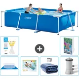 Rechteckiger Frame Pool - 300x200x75 Cm - 7-teilig  S171