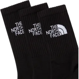 The North Face Everyday Standard Crew Socken 3er Pack Schwarz/Weiß 41-43