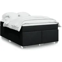 vidaXL Boxspringbett 180 x 200 cm Schwarz