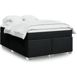 vidaXL Boxspringbett 180 x 200 cm Schwarz