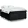 vidaXL Boxspringbett 180 x 200 cm Schwarz