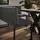 Vicco Sitzbank, Esszimmer-eckbank Ravon, Schwarz, 120 x 150 cm