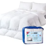 Homescapes Leichte Sommerdecke 200/200 cm, Super-Mikrofaser,