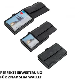 slimpuro ZNAP Slim Wallets 8 12 Geldbörse Unisex schwarz