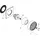 Hansgrohe Seitenbrause Axor eck Ros., schwenkb., 1j, Edelstahl-Optik