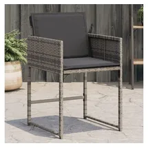 vidaXL Gartenstuhl 54 x 54 x 27 cm grau 4 St.