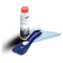 xavax Kochfeld-Reinigungs-Set 3 Teile (Reiniger, Schaber, Mikrofasertuch)