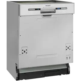Exquisit EGSP2112-EB-030E Einbau-Geschirrspüler (teilintegrierbar, 598 mm breit, Inox)