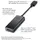 HP USB-C-zu-HDMI Adapter 2,5 cm Schwarz
