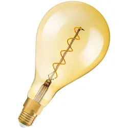 Ledvance OSRAM Vintage 1906 - Glühbirne mit LED-Filament - Form: große Traube -