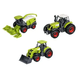 LeanToys Bauernhof mit Traktoren und Tieren 42el