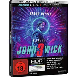 John Wick: Kapitel 3 (2 Disc-Edition im Steelbock) [4K Ultra-HD + Blu-ray] (Neu differenzbesteuert)