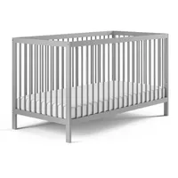 Kids Collective Babybett grau Holz, Buche, 70x140 cm Babymöbel,