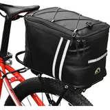 Woosien - Wasserabweisende Fahrradträgertasche mit wärmeisolierendem Fach. Fahrradtasche. Fahrrad-Kofferraumtasche