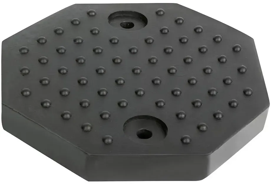 Jbm Rotary 125 Mm Gummipolster - Black - One Size