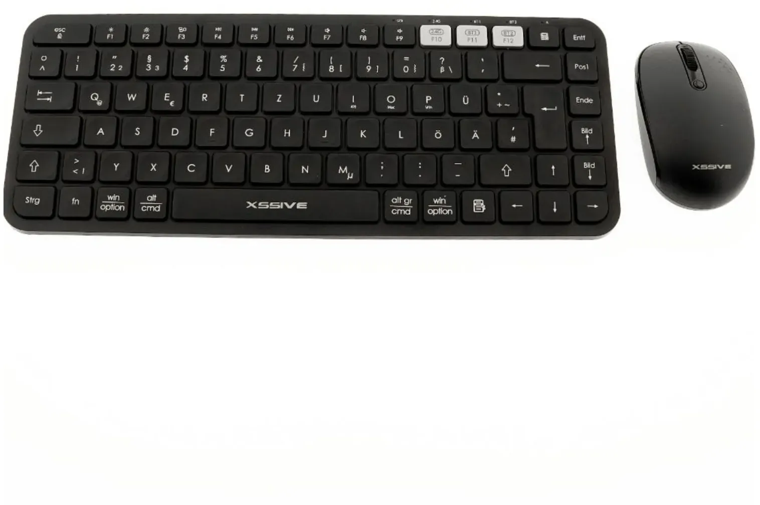 Kabellose Bluetooth Tastatur AZERTY + Kabellose Maus Set