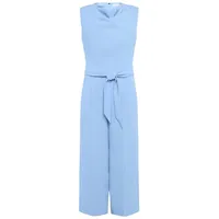 Betty & Co Damen Jumpsuit mit Wasserfallausschnitt 40, Hellblau - 40W