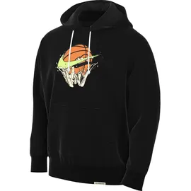 Nike Hoodie Black/Lime Blast L
