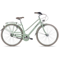 Bergrausch Marlies 7 Citybike Damenrad 28 Zoll tiefer Einstieg mintgrün 50